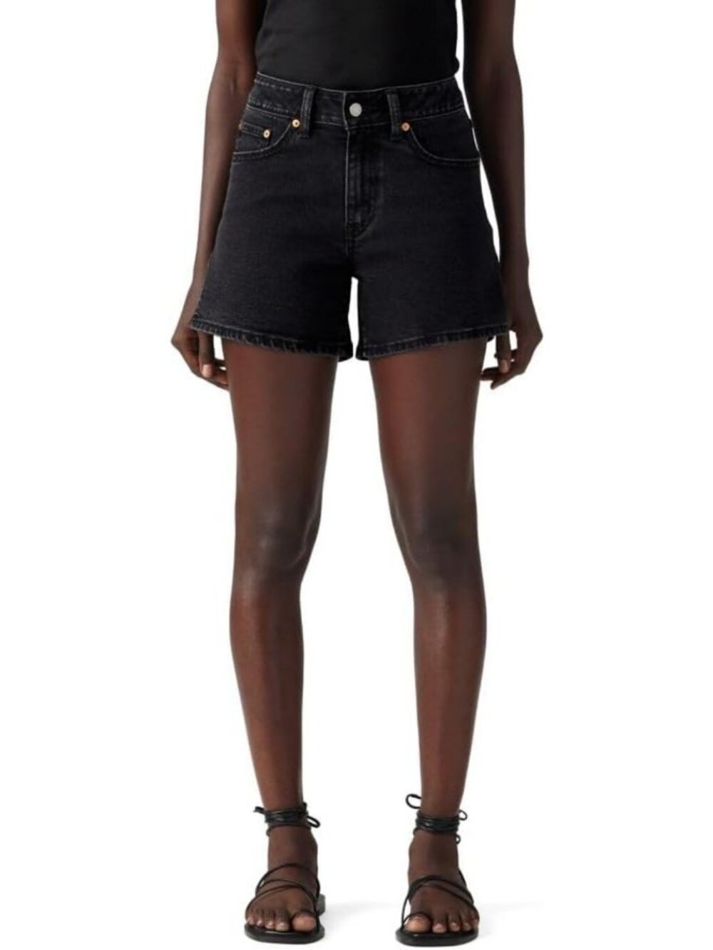Chic Women's A-Line Denim Shorts | Casual Summer Style, High-Waisted Fit